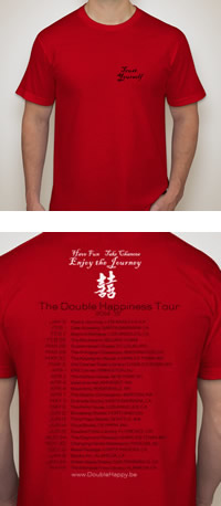 Trust Yourself -- Double Happiness Book Tour T-shirts