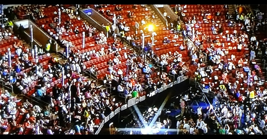 DNC Convention Walkout Leaves Empty Seats