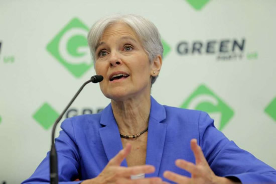 Jill Stein, Green Party candidate for President of the United States